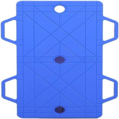 Aimery Floor Scooter Board with Handles, Sitting Scooter Board for Indoor & Outdoor Use, Gym ScooterTraining Body Coordination (Color : Blue)