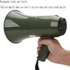 YMPFDGPW Megaphone Handheld Megaphone Portable Megaphone Speaker 15W Camouflage Handheld Voice Amplifier with Volume Control Bullhorn for Safety Drills Bullhorn view 4
