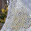TZYYAO White Camouflage Net,Thickened 210D Camo Netting,Military Shade Net,Sunscreen Net,Outdoor Camouflage Sunshade Cover for Camping,Hunting,Party Decorations,Protective Nets,White-4x8m/13.1x26.2ft view 1