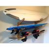Surfboard Wall Rack for 3 Boards Multi Functioning Storage or Display Mount, Works on Longboard & Shortboards | Also Works for Wakeboard, Kiteboard view 2
