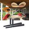 MTTXY T-Bar Surfboard Wall Mount Rack, Ceiling and Wall Surfboard and SUP Rack,COR Surfboard Storage Rack Capacity 150lb for Garage and Home view 2