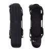 Mini Ski Skates, Snow Ski Shoes Board, Winter Portable Snowblades Skis Shoes, Aachable to Ski Boots(Black) view 3