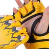 Sempoda Half Finger Boxing Gloves for Men and Women, Adjustable Wrist Band, Perfect for Kickboxing, Fighting and Training(Tiger Claw Style Yellow) view 3