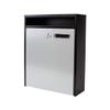 Letterboxes Mailbox -Style Simple Outdoor Wall-Mounted Postbox Company Suggestion Box Unit Suggestion Storage Box Inbox (White) (White) view 1