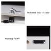 Letterboxes Mailbox -Style Simple Outdoor Wall-Mounted Postbox Company Suggestion Box Unit Suggestion Storage Box Inbox (White) (White) view 3