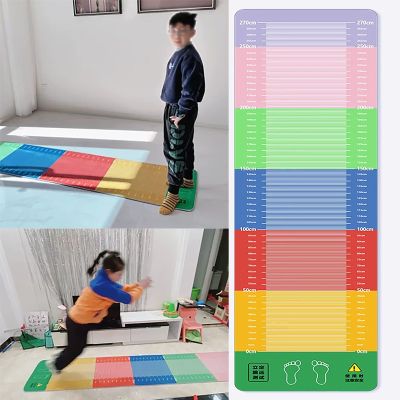 TREGOO Kids Exercise Mats 50cm 100cm Wide for Long Jump, Colorful Yoga Mat Non Slip for Home Workout, 7mm Thick Jump Rope Mat Indoor Outdoor (Size : 100cm x 300cm (3.3 X 9.8ft)), 78634