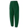 Linen Pants for Women Linen Pants Plazo Pants Lightweight Womens Pants Plus Size Womens Clothing Athletic Capris for Women,C-AG,X-Large view 3