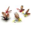 KTGCOZS Pack of 12 Fly Fishing Flies Wooly Bugger Flies Handmade Fly Fishing Flies Rubber view 4