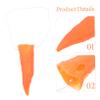 BESTonZON 12pcs Fake Nose for Halloween Carnival Clown Nose Snowman Novelty Snowman Decor Party Dress-up view 2