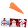 BESTonZON 12pcs Fake Nose for Halloween Carnival Clown Nose Snowman Novelty Snowman Decor Party Dress-up view 3