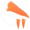 BESTonZON 12pcs Fake Nose for Halloween Carnival Clown Nose Snowman Novelty Snowman Decor Party Dress-up view 4