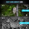 Night Vision Googles - Black - 1312FT Infrared Night Vision Binoculars Military Tactical, Rechargeable Hands-Free Nightvision Goggles, 2.7" Screen, 8X Digital Zoom view 3