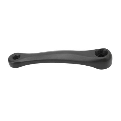 MUNEFE 12mm Bike Crank Arm Left, Bike Crankset, Aluminum Alloy Stron Port Pedal Crank Le for Bike Replacement