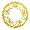 MUNEFE Bike Chain, 6T Aluminum Alloy Bike Chain Wheel Crank Plate, Chain Wheel Crank Plate for Replacement (Yellow) view 1