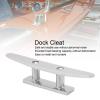 Boat Cleat, Marine Cleats, Dock Cleats for Boat, 2PCs Boat Cleat Open Base 5in Universal Fit for Watercraft Boat Yacht Kayak Jet Ski Docks Decks Mooring Hardware view 4