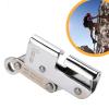 Heavy Duty Alloy Self Locking Rope Grab for Climbing Anti Fall Tree Arborist - Durable Self Braking Descender Clamp Stop view 3