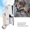 Heavy Duty Alloy Self Locking Rope Grab for Climbing Anti Fall Tree Arborist - Durable Self Braking Descender Clamp Stop view 4