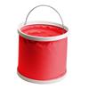 BUGUUYO 11l Camping Folding Bucket Portable Water Bucket Tear and Wear Resistance Leakproof Design