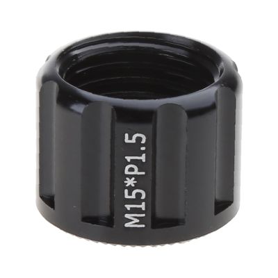 Bicycles Thru Axles Nut M12M15 Thread Axles Nut Bike Hubs Tube Shaft Skewer Cap for Front and Rear Bike Wheel Easy Use Bike Fork Quick Release Nut M15 Thread Axles Nut