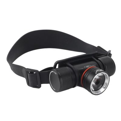 Pyhodi Diving Headlamp, Aluminum IPX68 Waterproof 1200LM 3 Light Mode Underwater Diving Headlight with Rechargeable Battery, Charger, Submarine Light Dive Light for Swimming, Snorkeling
