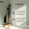 LISS Spirit Rack, Vertical Surfboard Rack Stand Holder for 3 & 4 Boards, Indoor Surf Rack Storage Display for Longboard, Shortboard, Snowboard, Wakeboard, Skateboard Up to 10Ft Long view 3