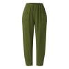 Palazzo Pants for Women Beach Pants for Women Womens Bohemian Pants Women's Pants Casual Loose Black Pants Women Work Outfits for Women,C-Bronze,Small view 3