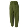 Palazzo Pants for Women Beach Pants for Women Womens Bohemian Pants Women's Pants Casual Loose Black Pants Women Work Outfits for Women,C-Bronze,Small view 4