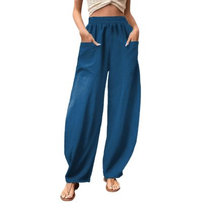 Linen Pants Women Summer Summer Linen Pants for Women Womens Petite Wide Leg Pants Women Beach Pants Plus Size Slacks for Curvy Women Tapered Trousers Women,C-Mint Green,Small