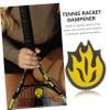 6pcs Fire Shaped Tennis Racket Vibration Dampener Tour Bite Tennis Racket Accessory view 3