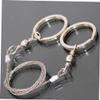 HOMSFOU 3pcs Survival Portable Outdoor Wire Saw Strong Cutting Tool for Camping Hiking Hunting view 4