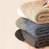 GSBIWZNF Cold-Resistant Wool Socks Thickened Socks Men's Winter Velvet Extra Thick Warm Socks mid-Rise Socks Cashmere Socks view 2