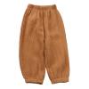 Kids Elastic Basic Harem Trousers Unisex Baby Boys Girls Casual Cotton Linen Loose Long Baggy Pants Toddler Clothes (1-2T,3PC Solid K,US,1 Year,2 Years,Age) view 3