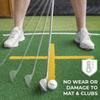 FORB Golf Hitting Mats | Premium Quality Golf Mats to Improve Your Swing - Available in 8 Styles with Multiple Size Options (Alignment Teaching Mat, Mat + Base) view 4