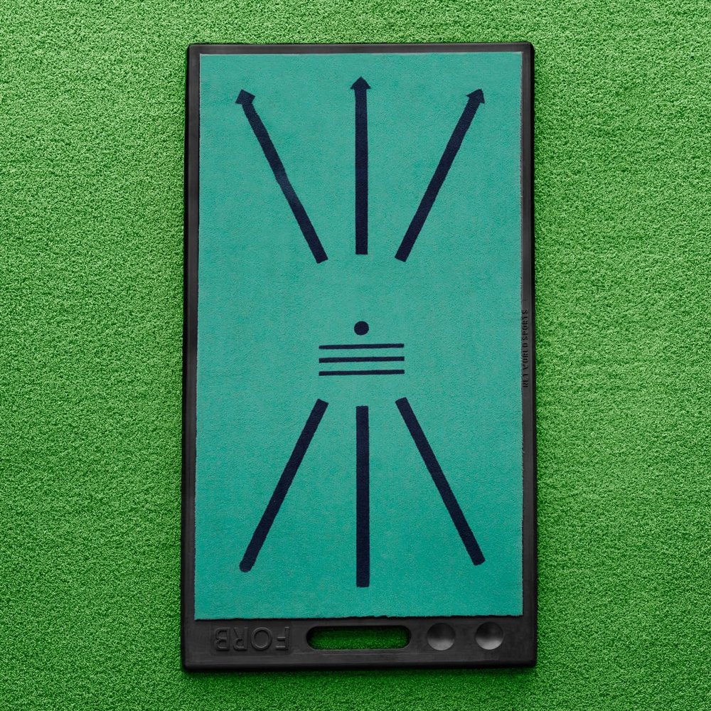FORB Golf Hitting Mats | Premium Quality Golf Mats to Improve Your Swing - Available in 8 Styles with Multiple Size Options (Launch Pad, Divot Board Only)