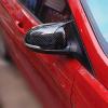 Compatible For Hyundai I20 2008-2014 Car Rearview Side Mirror Cover Wing Cap Sticker Exterior Door Rear View Case Trim Carbon Fiber Look(With Turn Light) view 4