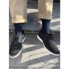 Rugged Soles 6 Pair Multi Pack Soft Cotton Solid Dress, Uniform Ribbed Crew Socks Navy Size Small, Boys 4-6Y, Shoe Size 10-13 view 3