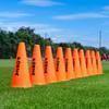 FORZA Large Training Cones - Pack of 10 with 3 Size Options for Optimal Training Sessions (Pack of 100, Orange, 12 Inch) view 2