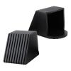 2 Pieces Fitness Equipment End Cap Gym Equipment Fitness Accessories Floor Protectors Replacement Workout Square End Cap, 50x50mm view 1