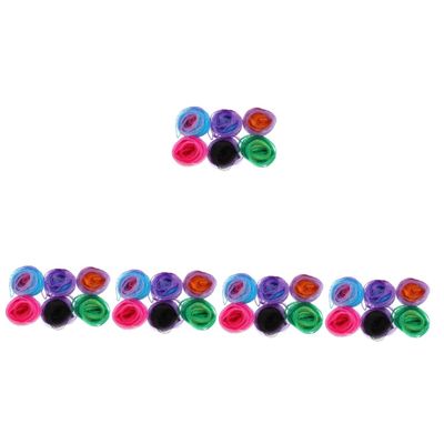 PACKOVE 30pcs Dance Scarves for Boys and Girls Performance Props for Stage and Play for Juggling and Creative Movement Activities Random