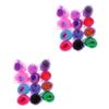 PACKOVE 24pcs Elegant Square Juggling Dance Scarves Chiffon Scarves for Boys and Girls Play Multiple Options Random Color view 1