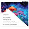 Road Rage Water Painting Colorful Mushrooms Print Tumbler Wrap Laminated with UV Protection For A Long Lasting Sleeve AI-026 Premium Decals - Fits Most Water Bottles - Easy Application, 8.3x9.2 inch view 4