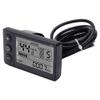 Odorkle S866 LCD Display, Display Meter Control Panel 24V 36V 48V Display LCD Meter with Plug for Electric view 2