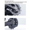 Alomejor 22 Speed Bike Derailleur Set Smooth Secure Grip Gear Kit for Road, Mountain Bike view 3