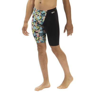 Dolfin Uglies Men's Jammer - Athletic Swimsuit for Training and Competitions (Turquoise, 34)