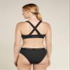 Icebreaker Womens Merino Blend 125 Cool-Lite Sprite Hipster Underwear - Black - X-Small view 4