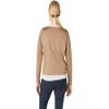 ASICS Women's NAGINO Run Long Sleeve TOP Running Apparel, XS, Pepper/Oatmeal view 2