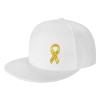 ADTEMP Support Our Troops Yellow Ribbon Unisex Baseball Cap Outdoor Travel Sun Protection Cap Casual Cap Sandwich Cap, White view 1