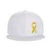 ADTEMP Support Our Troops Yellow Ribbon Unisex Baseball Cap Outdoor Travel Sun Protection Cap Casual Cap Sandwich Cap, White view 2