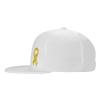 ADTEMP Support Our Troops Yellow Ribbon Unisex Baseball Cap Outdoor Travel Sun Protection Cap Casual Cap Sandwich Cap, White view 3