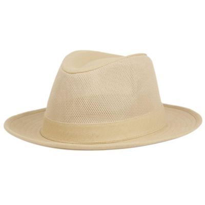 Hiker Mesh Breezer Hat - Breathable Men's Protection Hat with Mesh Sides - Ideal for Any Outdoor Activities - UPF50+ (US, Alpha, Small, Medium, Khaki)